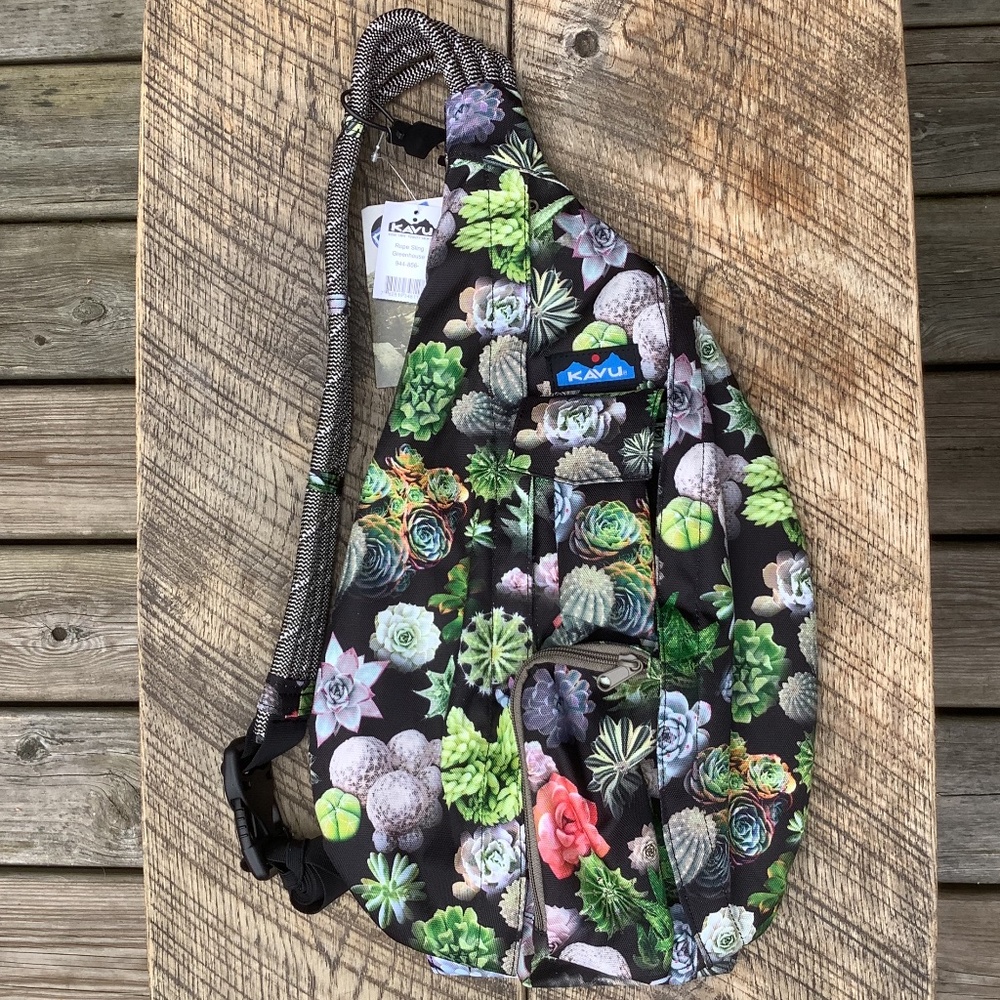 Kavu Greenhouse Rope Sling Bag NWT